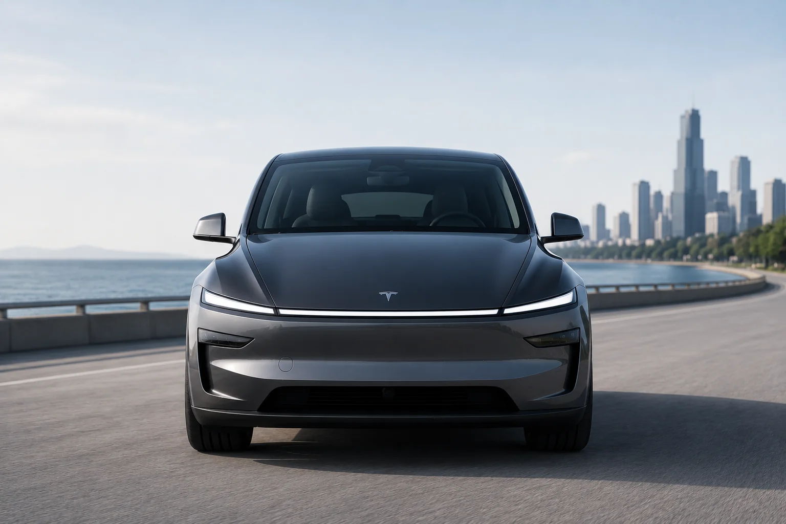 Tesla Model Y interiør og kabine
