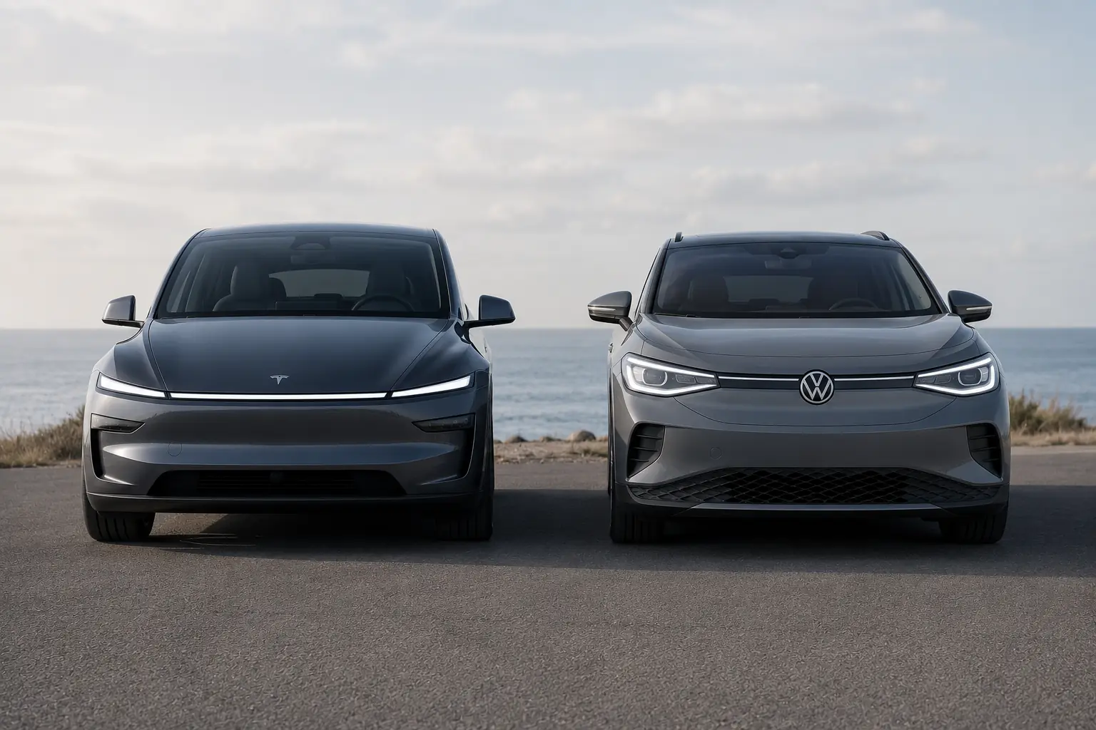 Tesla Model Y vs VW ID.4